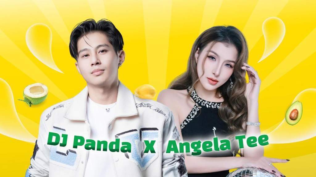 Penyanyi Angela Tee tampil memesona saat berkolaborasi dengan DJ Panda dalam peluncuran single terbaru berjudul Es Teler.