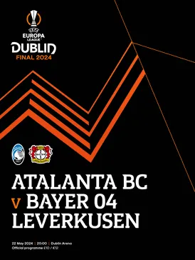 Pemain Atalanta merayakan kemenangan atas Bayer Leverkusen di final Liga Europa 2024