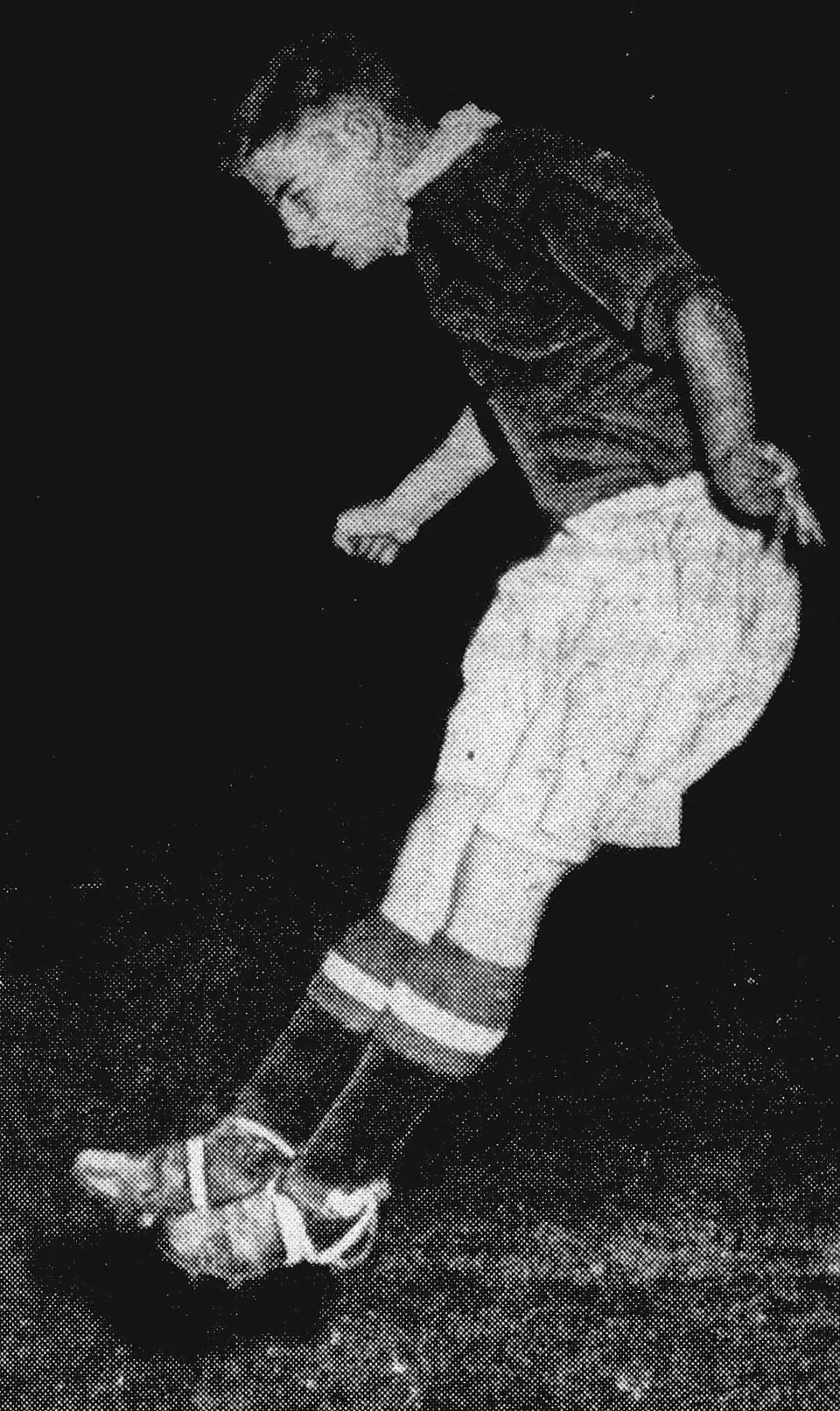 Brian Birch saat aktif bermain sepak bola pada era tahun 1950