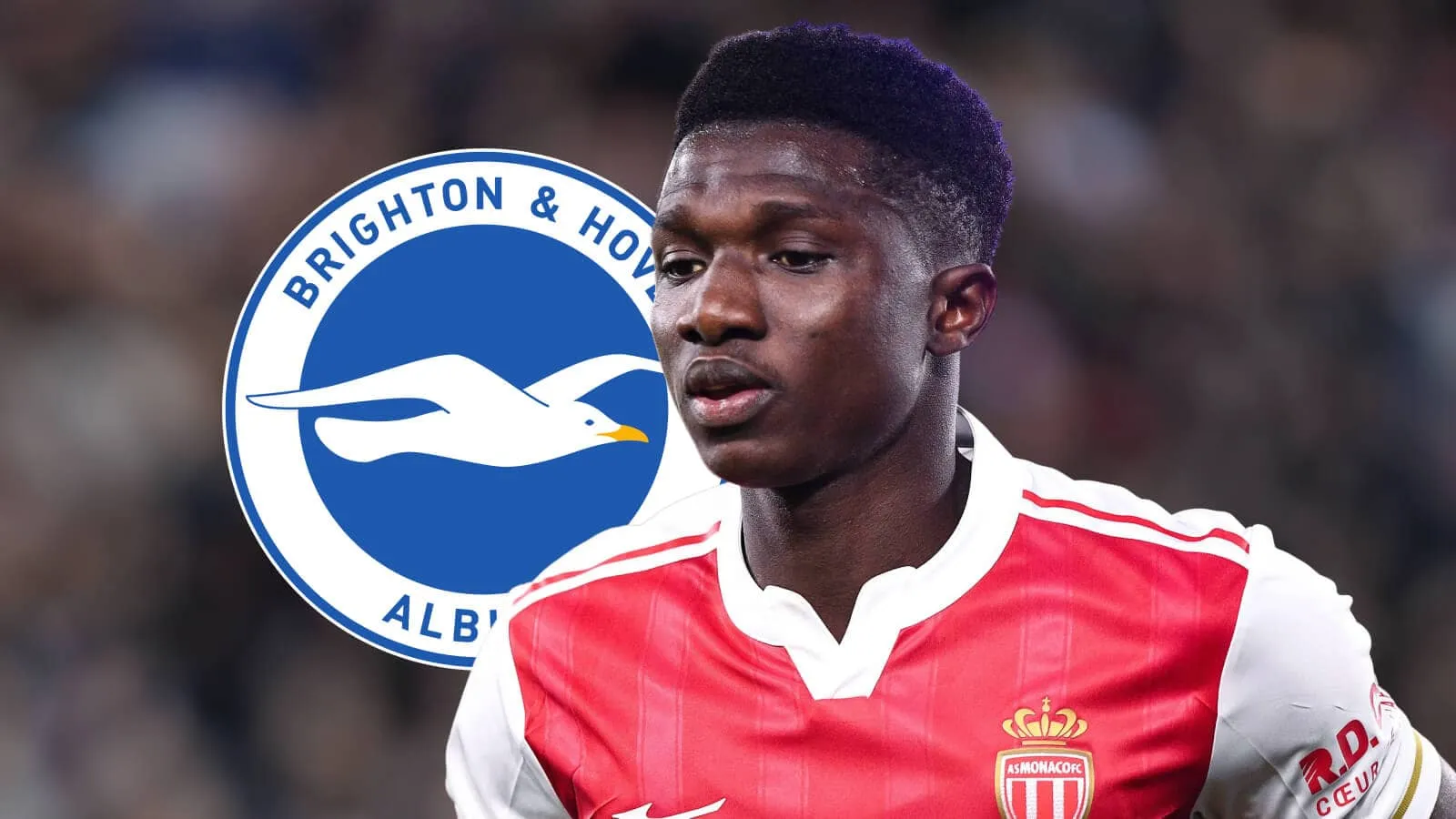 Brighton bidik Lamine Camara sebagai pengganti Carlos Baleba yang diminati Manchester United