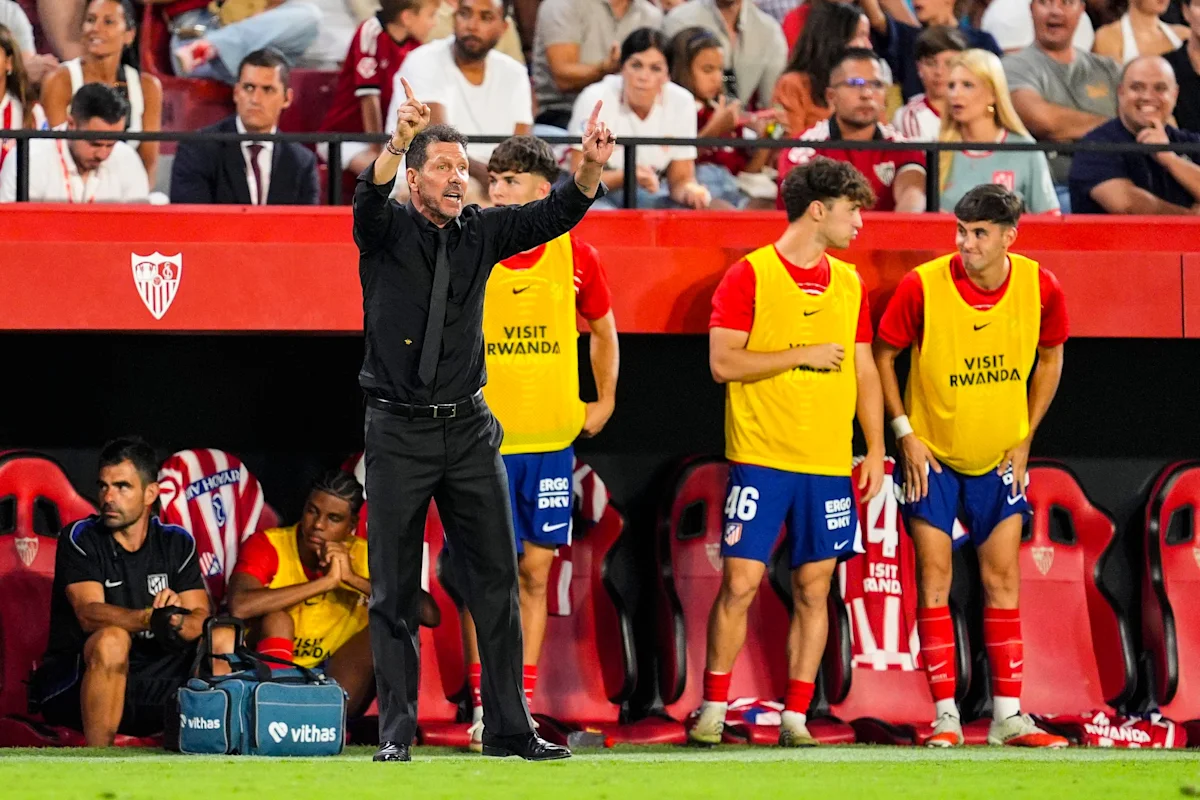 Diego Simeone puji penampilan gemilang Alex Baena usai Atletico Madrid bantai Sevilla