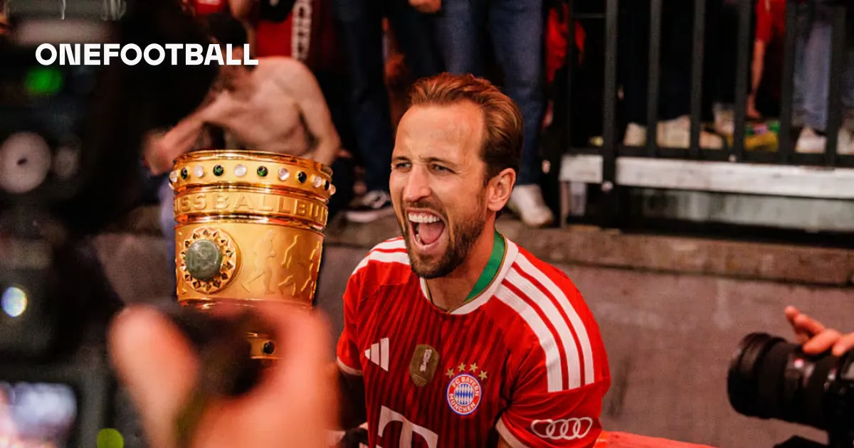 Harry Kane dalam sesi latihan bersama Bayern Munchen