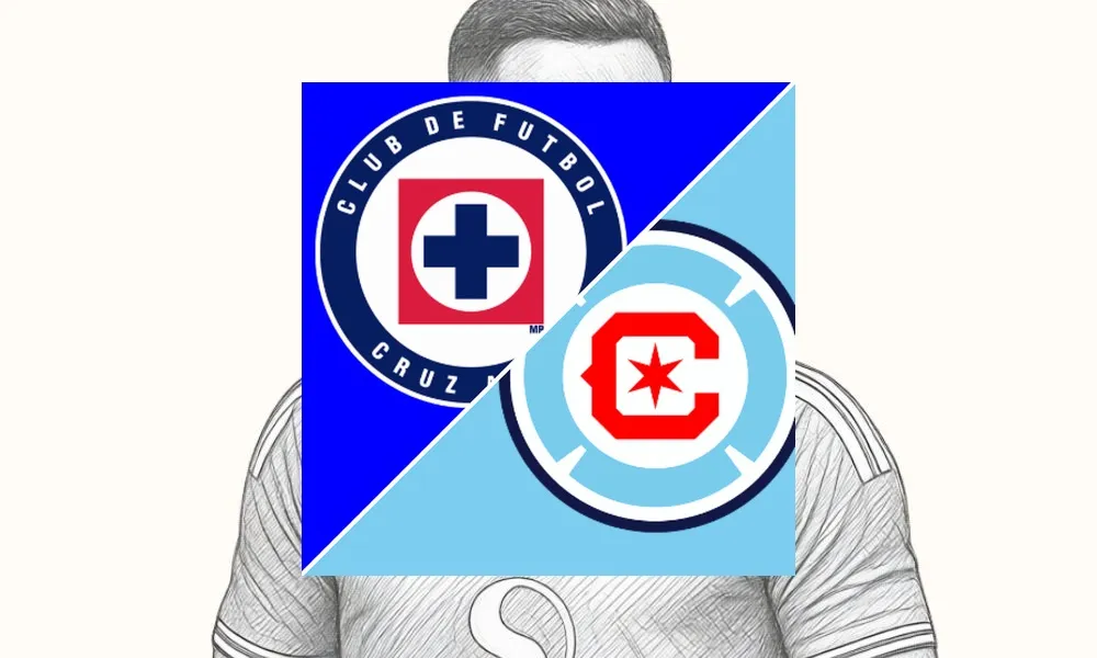 Ilustrasi pertandingan Cruz Azul vs Chicago Fire FC di ajang Leagues Cup
