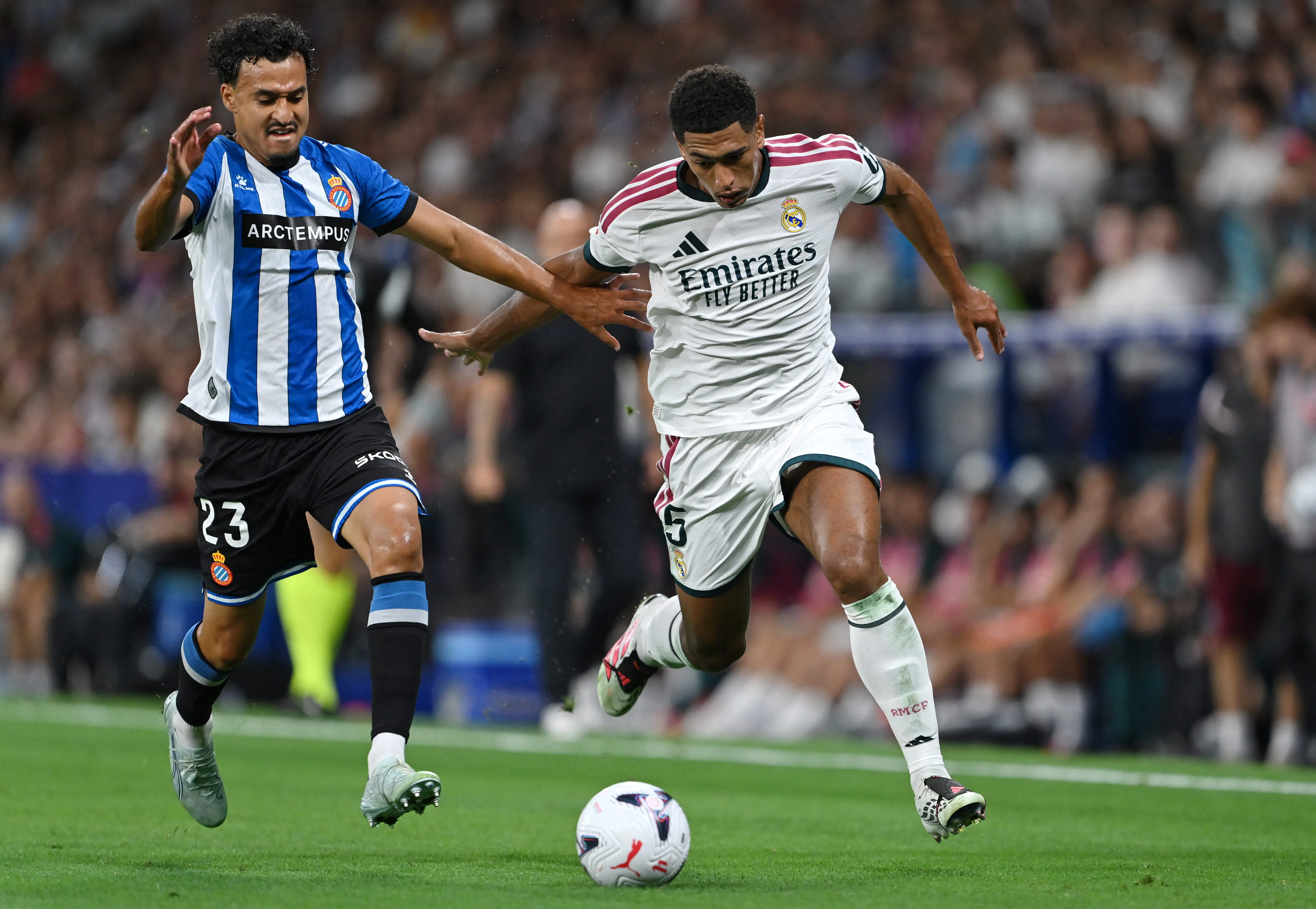 Hasil skor Espanyol vs Real Madrid lewat gol dramatis Carlos Espi di menit akhir