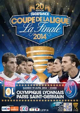 Skuad Paris Saint-Germain merayakan kemenangan di final Coupe de la Ligue melawan Lyon