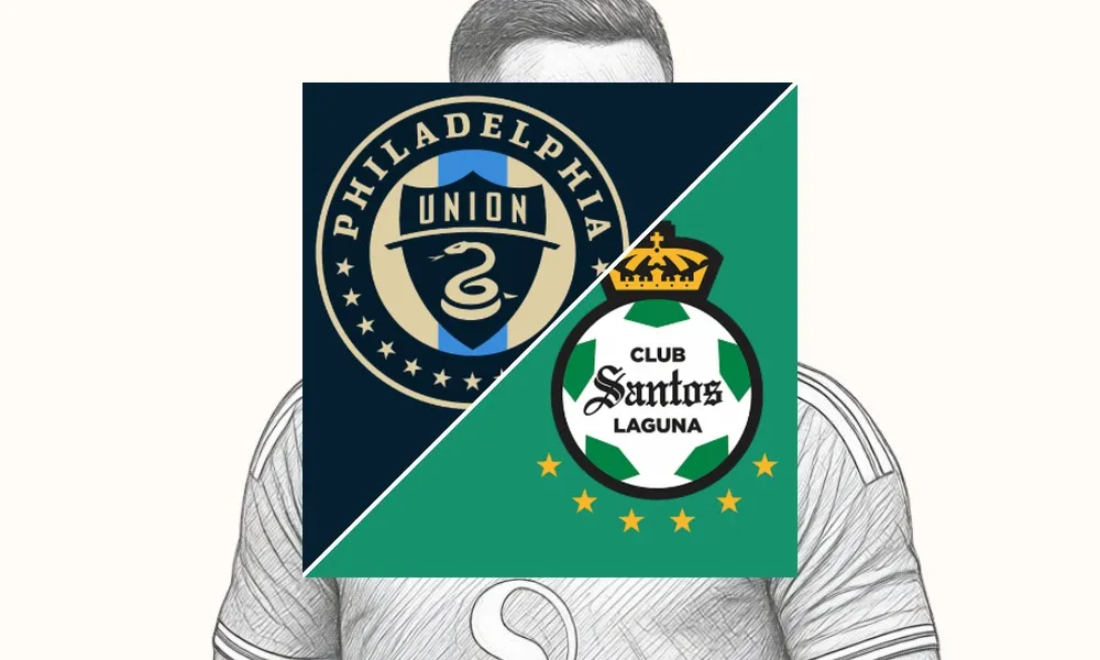 Ilustrasi pertandingan Philadelphia Union vs Santos di ajang Leagues Cup