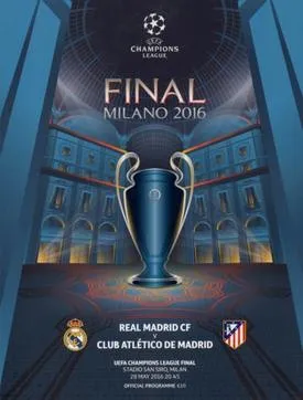 Selebrasi pemain Real Madrid juara Liga Champions 2016
