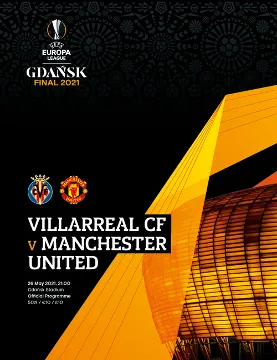 Skuad Villarreal merayakan kemenangan di final UEFA Europa League