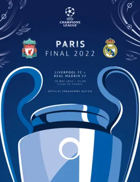 Skuad Real Madrid merayakan kemenangan di final Liga Champions 2022