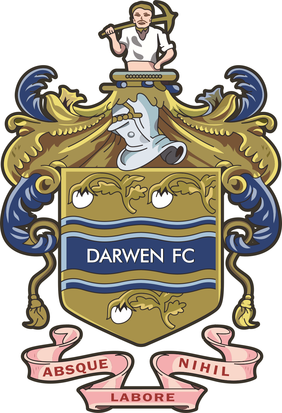 Stadion Anchor Ground kandang klub sepak bola Darwen FC di Inggris