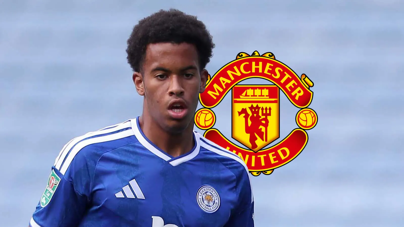 Gelandang Leicester City Louis Page saat memberikan assist dalam pertandingan Premier League