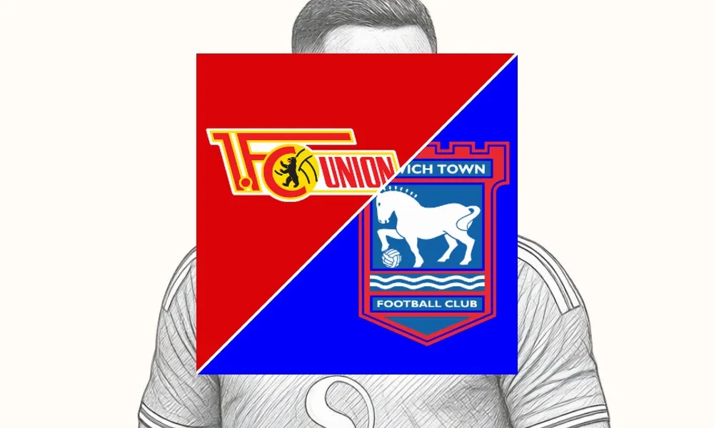 Ilustrasi pertandingan 1. FC Union Berlin vs Ipswich Town di Stadion An der Alten Försterei