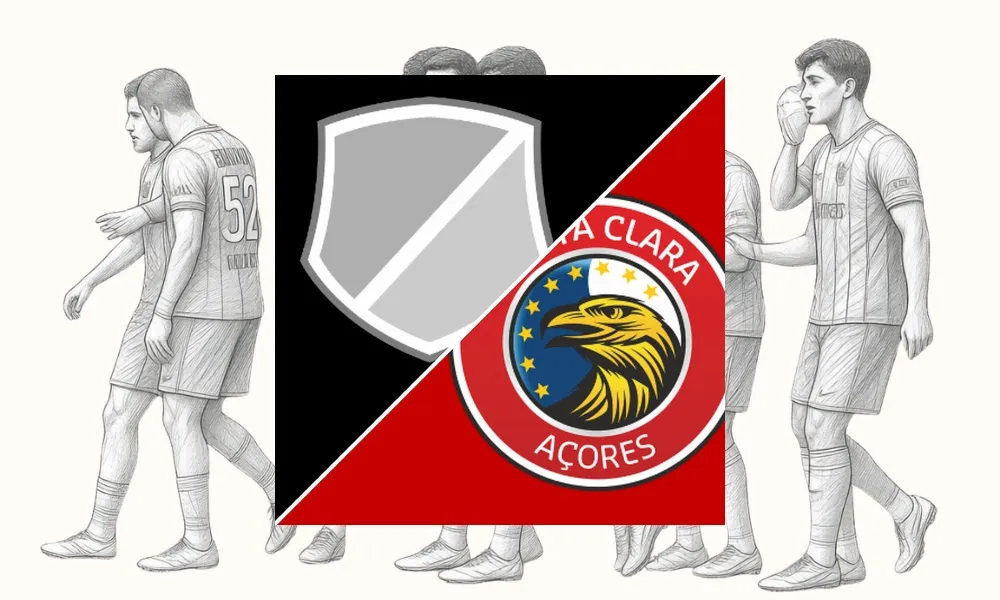 Ilustrasi pertandingan Académico de Viseu vs Santa Clara di Liga Portugal di Estádio do Fontelo