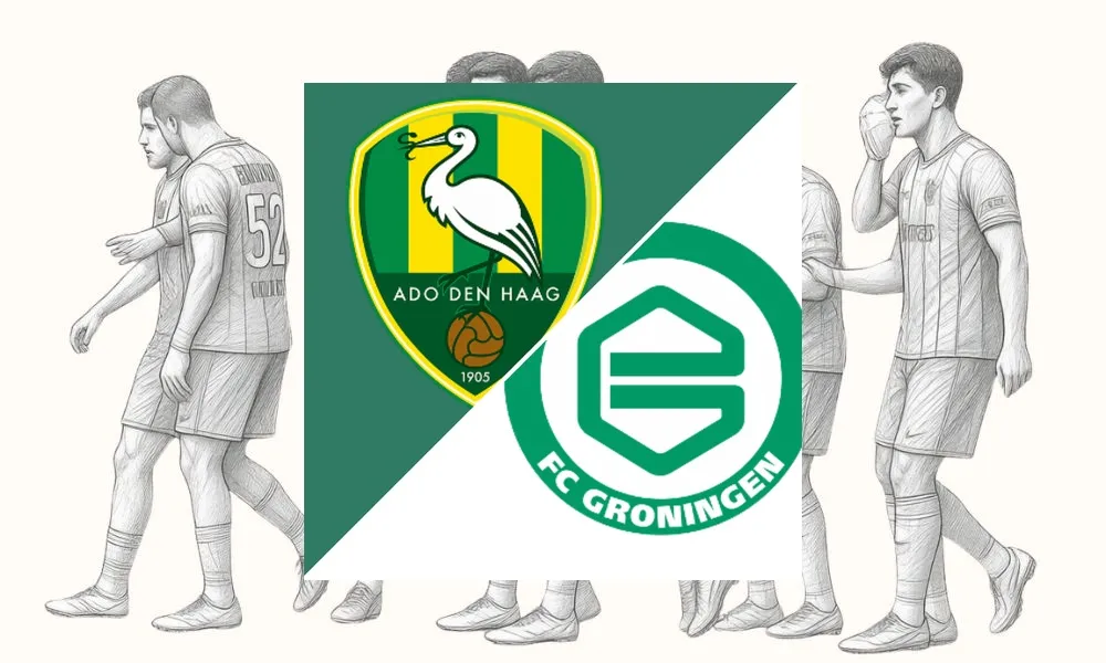 Ilustrasi pertandingan ADO Den Haag vs FC Groningen di ajang Eredivisie Liga Belanda