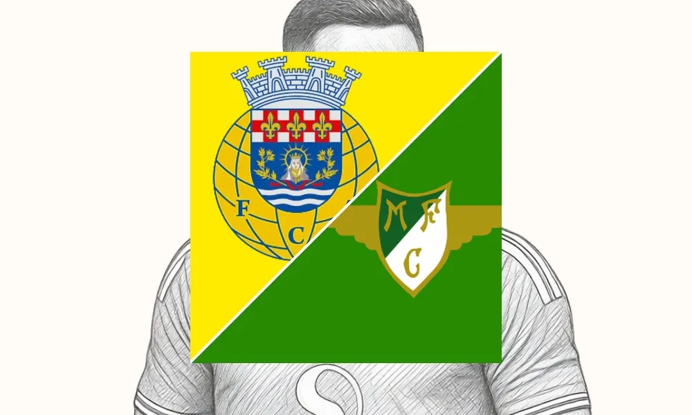 Ilustrasi pertandingan Arouca vs Moreirense di Liga Portugal di stadion