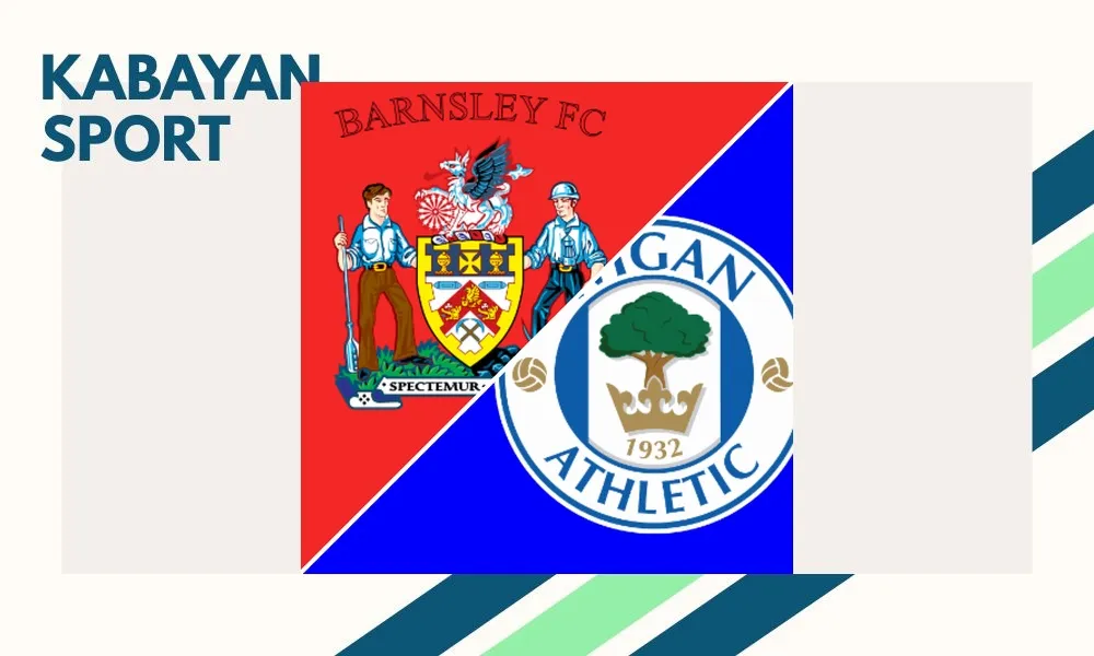Ilustrasi pertandingan Barnsley vs Wigan Athletic di Carabao Cup di Stadion Oakwell