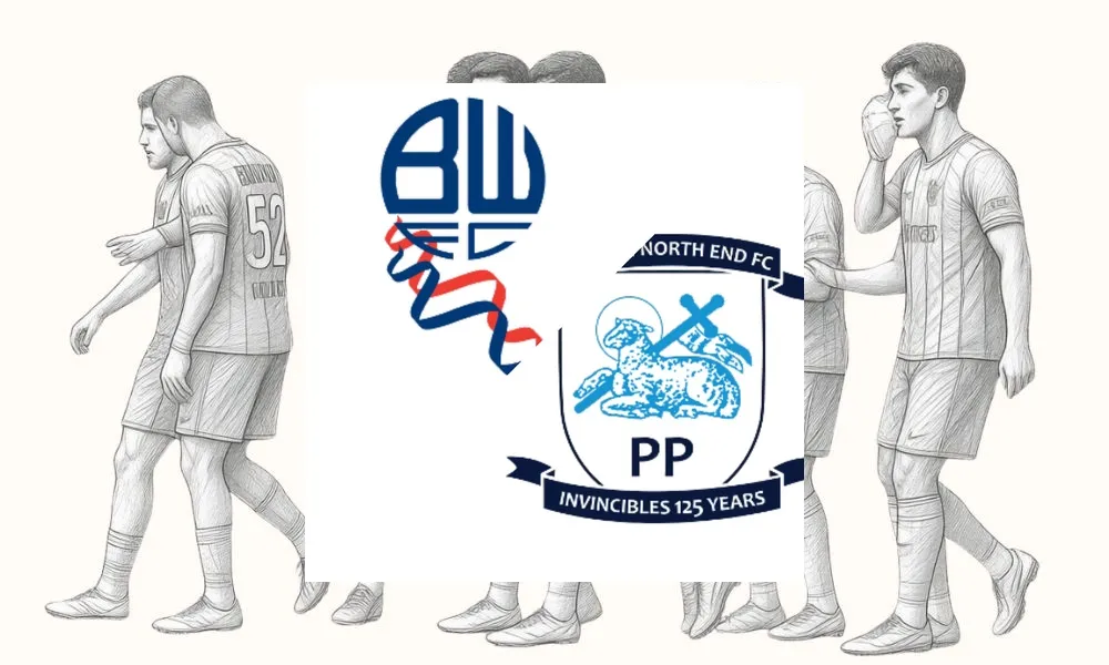 Ilustrasi pertandingan Bolton vs Preston North End di EFL Championship stadion Toughsheet Community Stadium