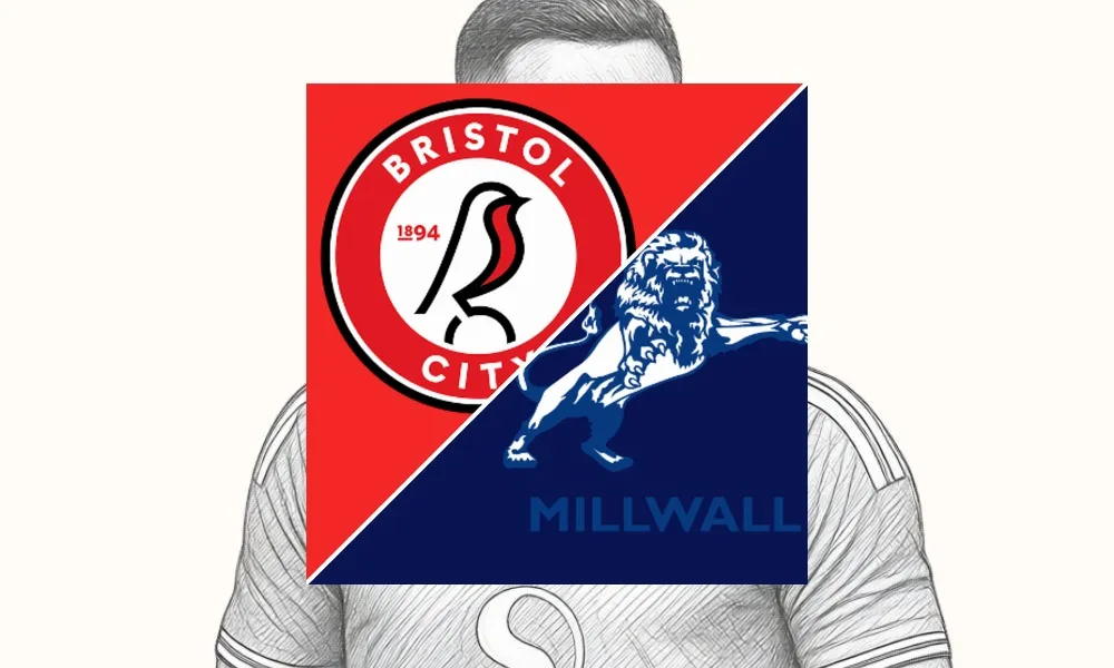 Ilustrasi pertandingan Bristol City vs Millwall di EFL Championship stadion Ashton Gate