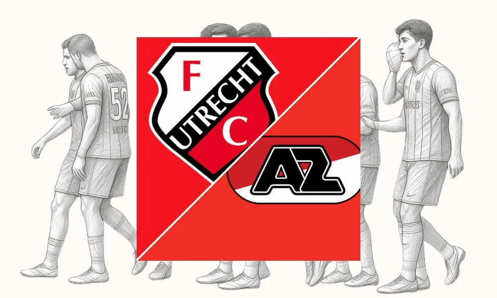 Ilustrasi pertandingan FC Utrecht vs AZ Alkmaar di Eredivisie di Stadion Galgenwaard
