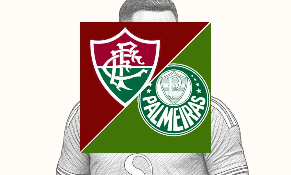 Ilustrasi pertandingan Fluminense vs Palmeiras di Brazil Serie A di Estadio do Maracana