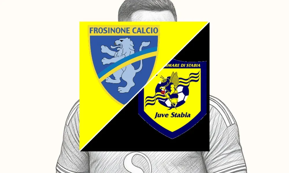 Ilustrasi pertandingan Frosinone vs Juve Stabia di Stadio Benito Stirpe