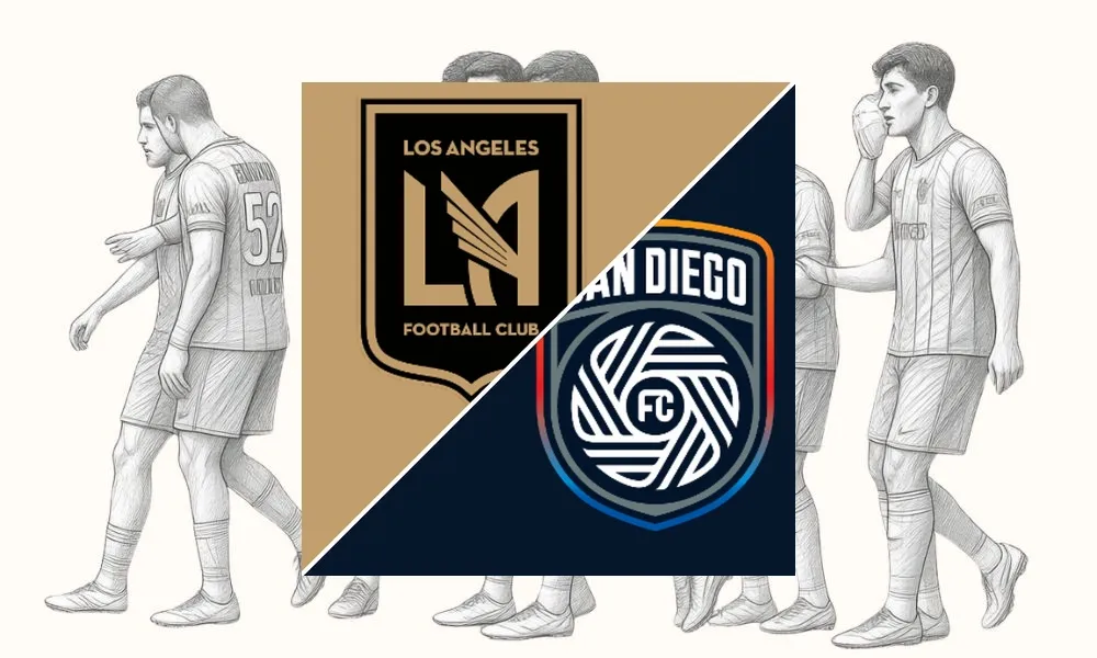 Ilustrasi pertandingan LAFC vs San Diego FC di ajang MLS