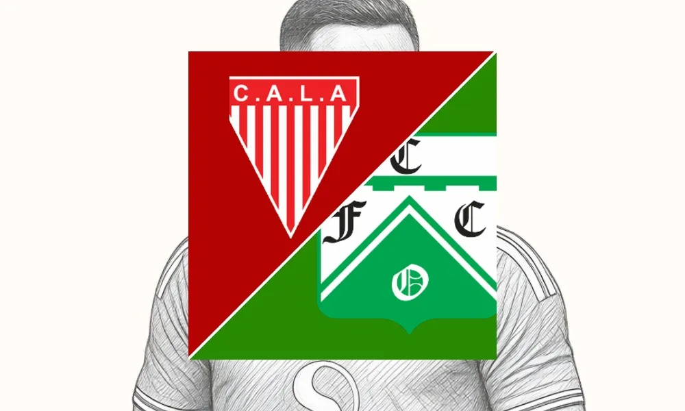 Ilustrasi pertandingan Los Andes vs Ferro Carril Oeste di Argentine Nacional B