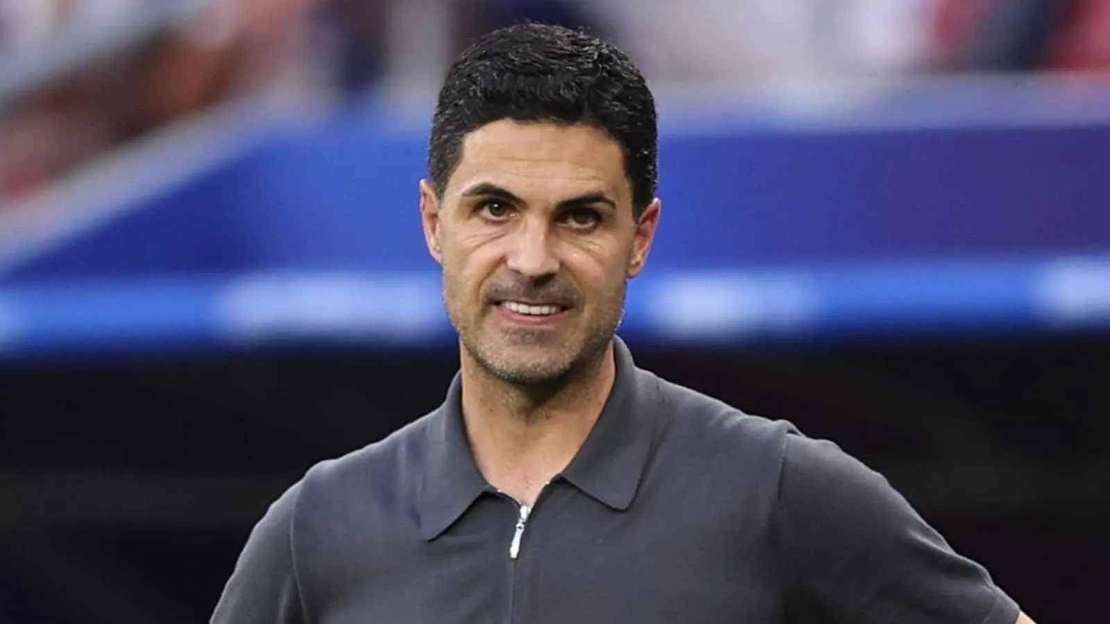 Mikel Arteta dan skuat Arsenal merayakan gelar juara Premier League