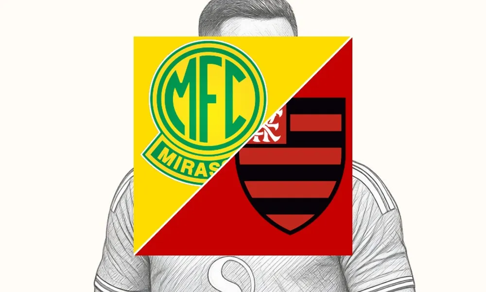 Ilustrasi pertandingan Mirassol vs Flamengo di Liga Brasil