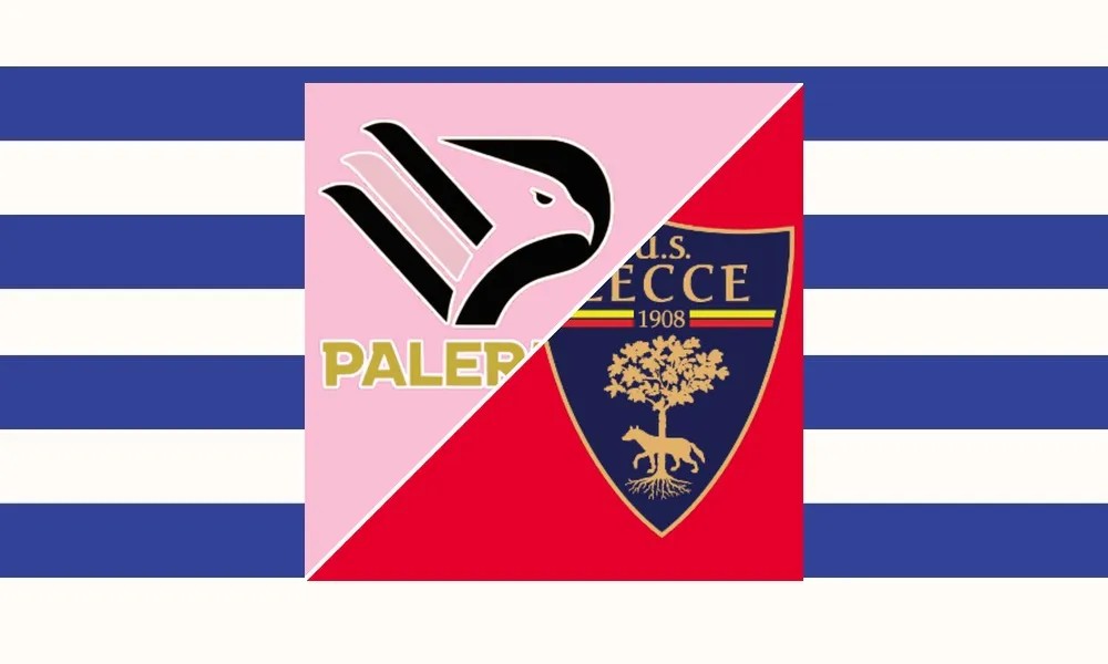 Ilustrasi pertandingan Palermo vs Lecce di ajang Coppa Italia di Stadio Renzo Barbera