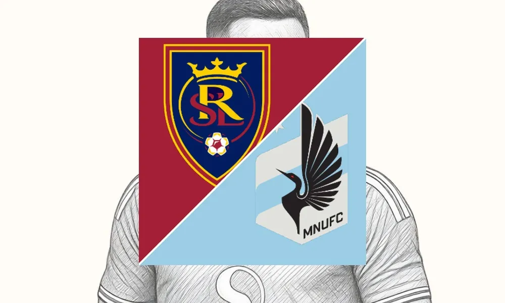 Ilustrasi pertandingan Real Salt Lake vs Minnesota United di MLS