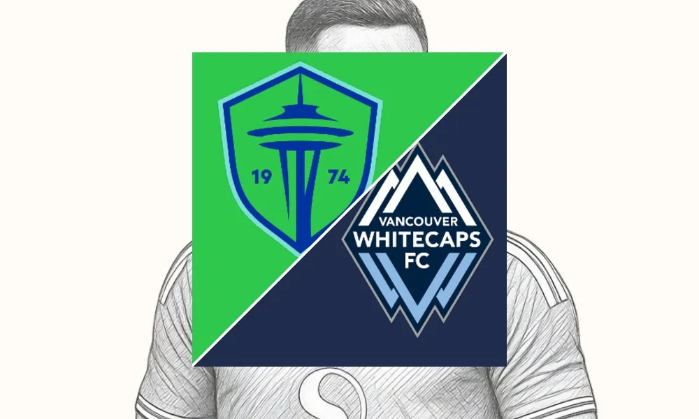 Ilustrasi pertandingan Seattle Sounders vs Vancouver Whitecaps di Lumen Field