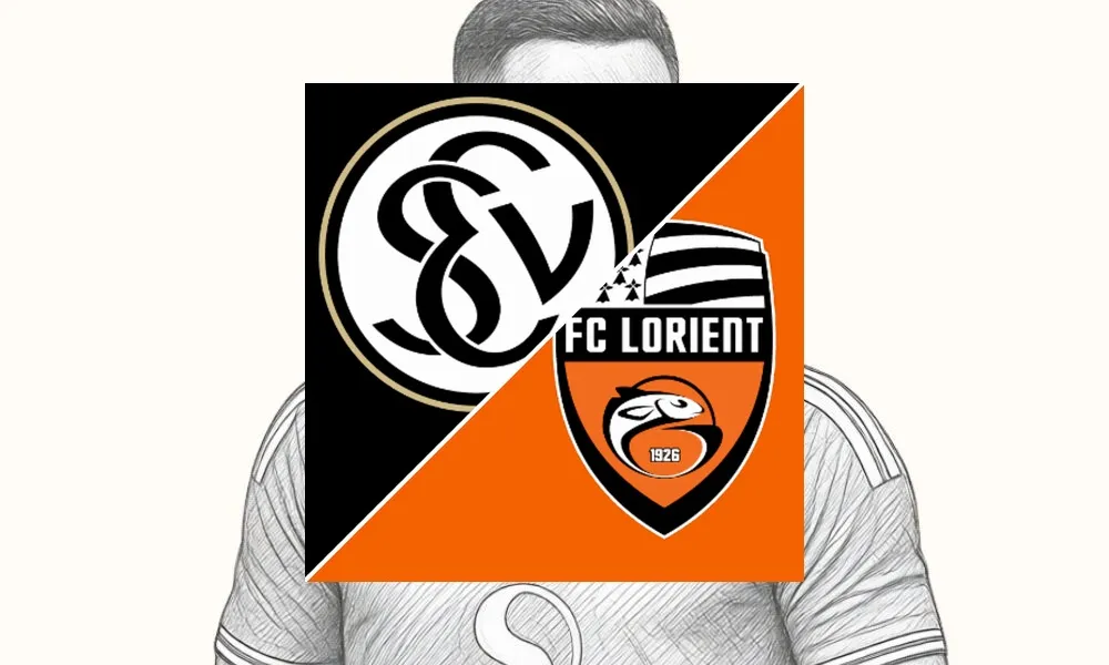 Ilustrasi pertandingan SV Elversberg vs Lorient di URSAPHARM-Arena an der Kaiserlinde