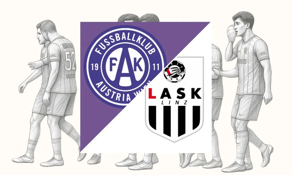 Ilustrasi pertandingan Vienna vs LASK Linz di Liga Austria di Generali-Arena