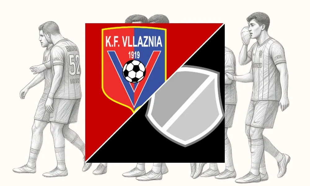 Ilustrasi pertandingan Vllaznia Shkoder vs Vora dalam laga uji coba pramusim