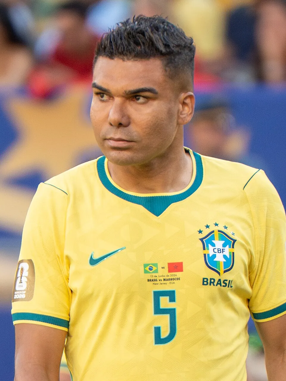 Gelandang Inter Miami Casemiro saat beraksi di lapangan hijau