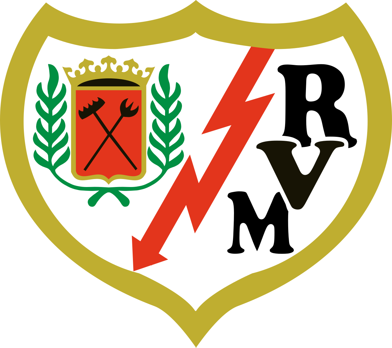 Stadion dan suporter klub sepak bola Rayo Vallecano di Madrid