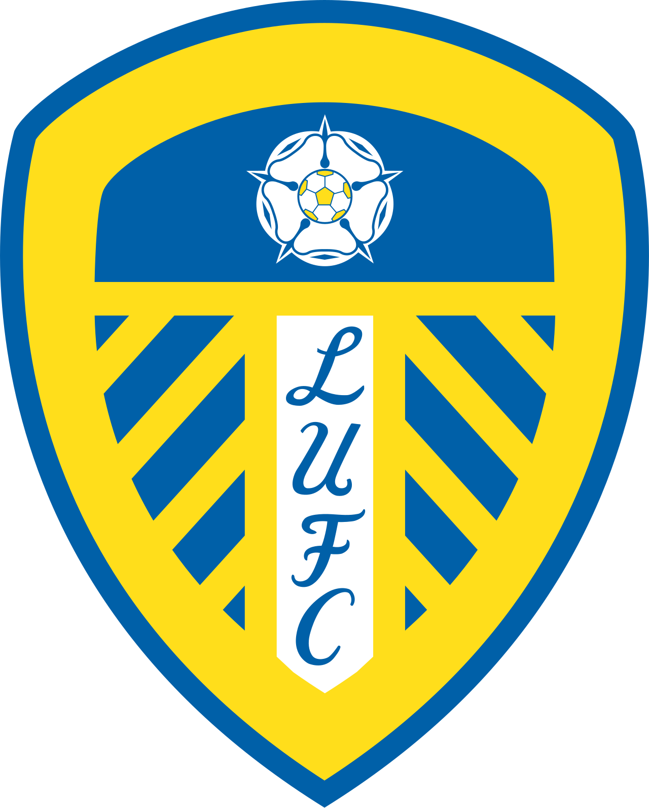 Lambang dan sejarah klub sepak bola Inggris Leeds United di Premier League