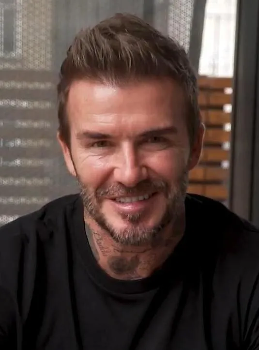 Mantan pesepak bola profesional dan legenda timnas Inggris David Beckham
