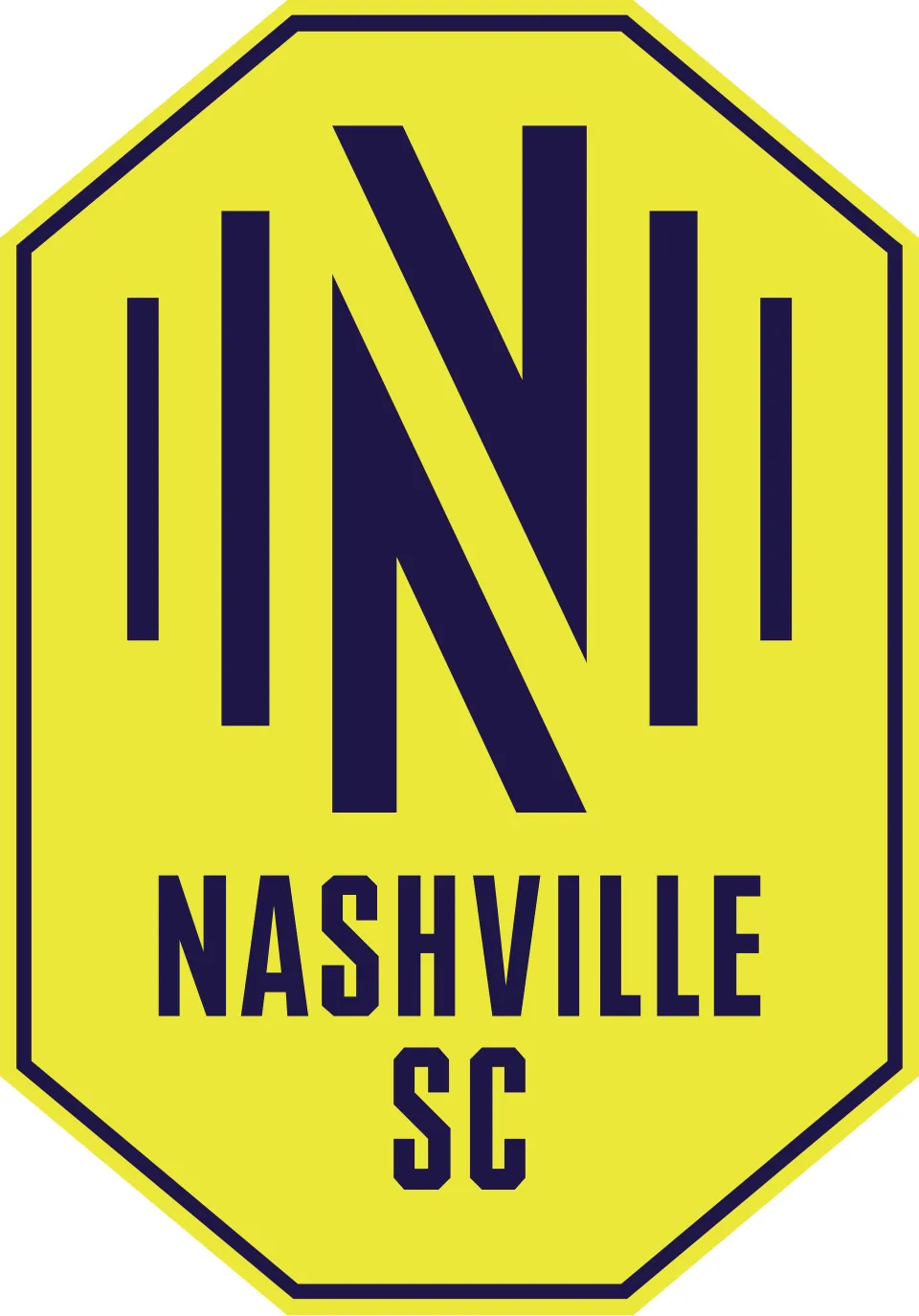 Pemandangan stadion Geodis Park saat pertandingan Nashville SC