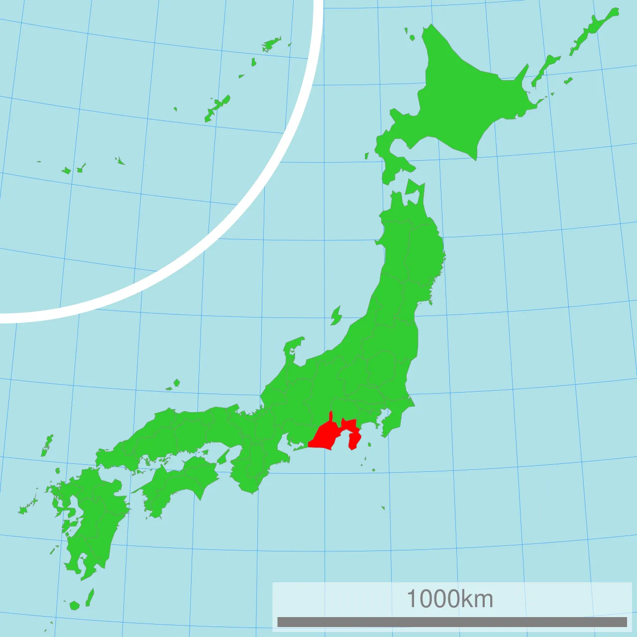 Pemandangan Gunung Fuji dari wilayah Prefektur Shizuoka