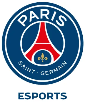 Pemain dan logo klub olahraga elektronik profesional PSG Esports