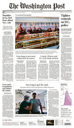 Gedung kantor surat kabar The Washington Post di Washington, D.C.
