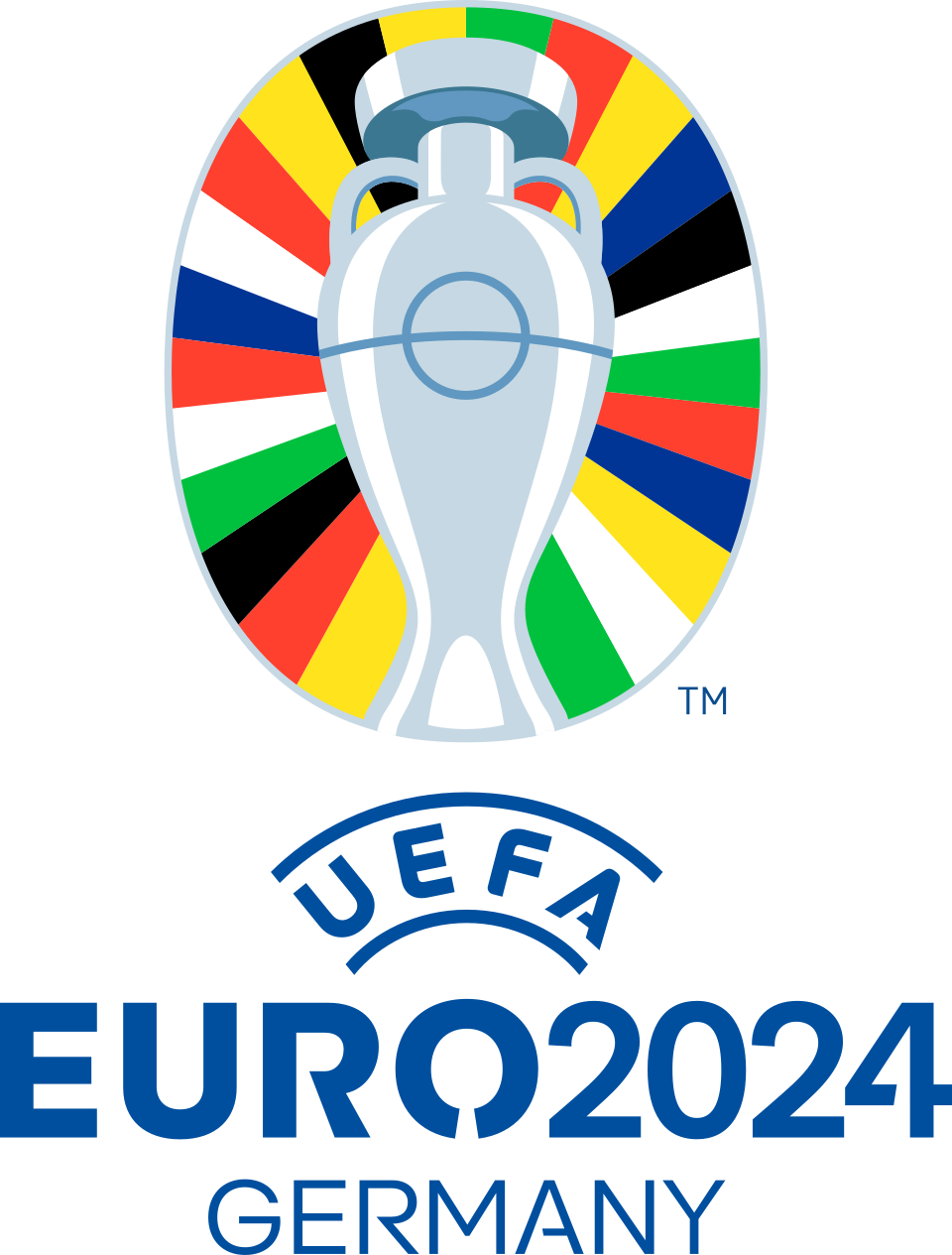Suasana meriah pertandingan di stadion utama ajang UEFA Euro 2024 di Jerman