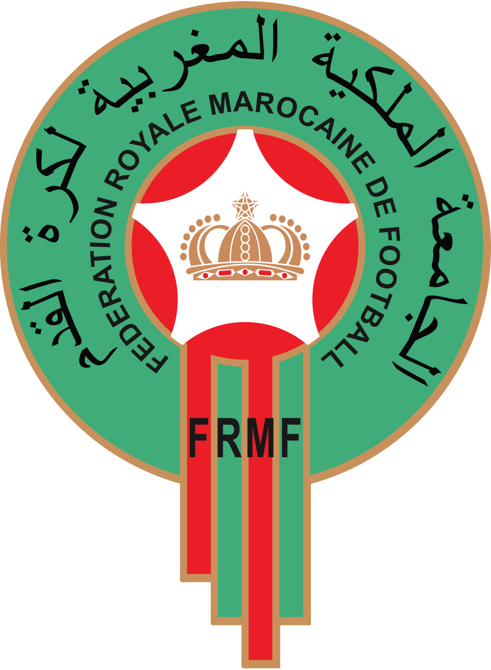 Kantor pusat Royal Moroccan Football Federation di kota Rabat Maroko