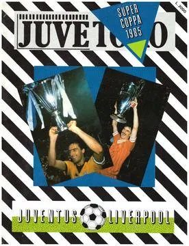 Pertandingan 1984 European Super Cup antara Juventus dan Liverpool di Turin
