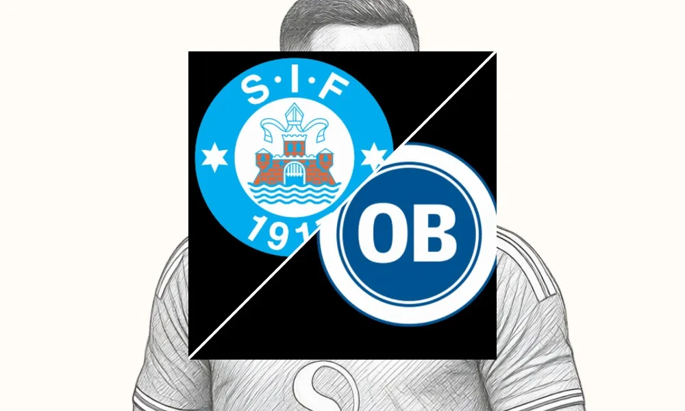 Selebrasi pemain Silkeborg usai cetak gol kemenangan atas Odense di JYSK Park