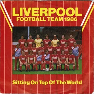 Cover single Sitting on Top of the World milik Liverpool F.C.