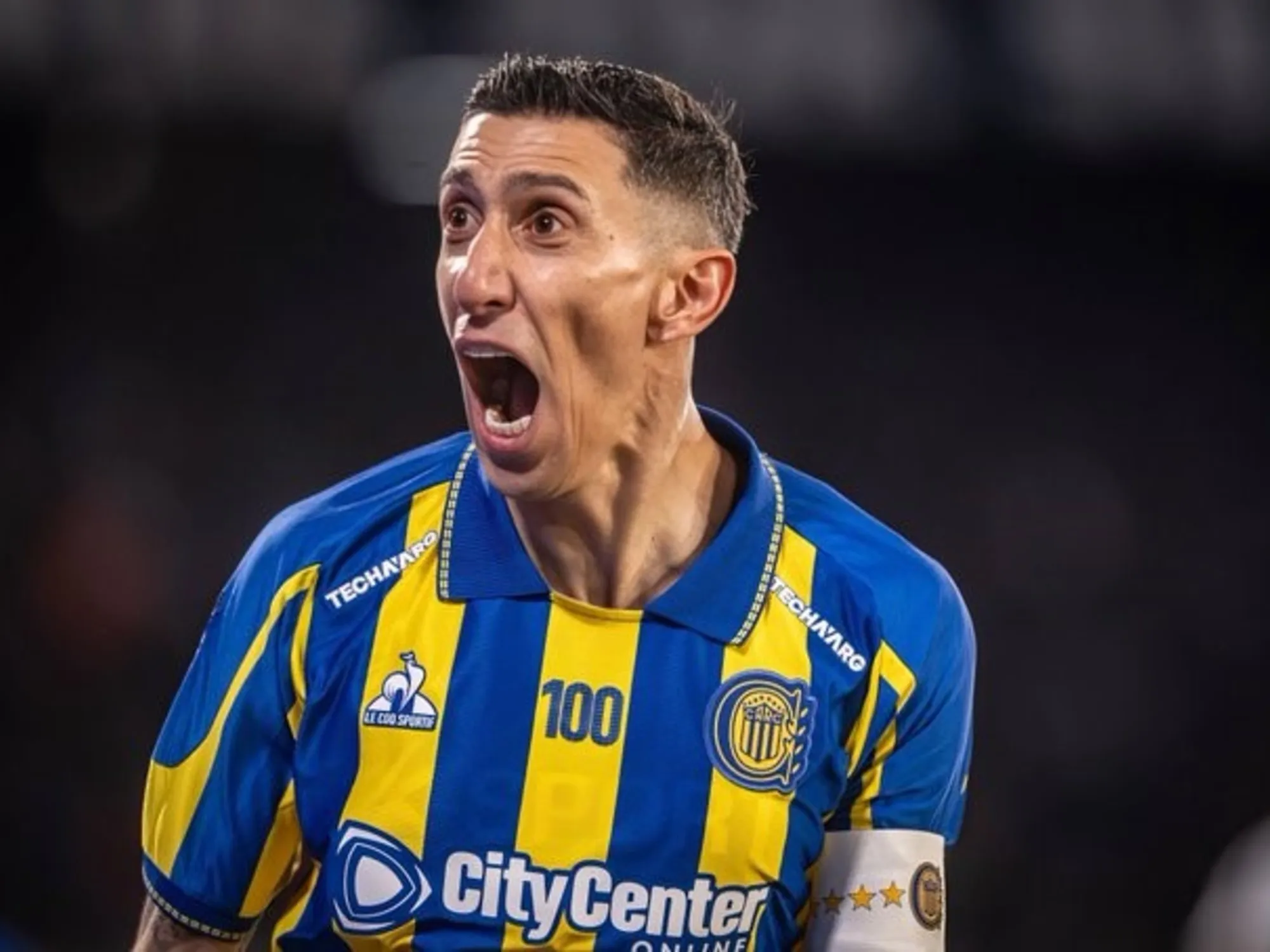 Angel Di Maria tampil gemilang dan menyelamatkan Rosario Central dari kekalahan saat menghadapi Talleres