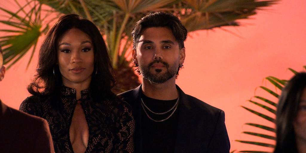 Pasangan Edris dan Jessica Grace saat tampil dalam acara reality show The Ultimatum Season 4 Reunion.